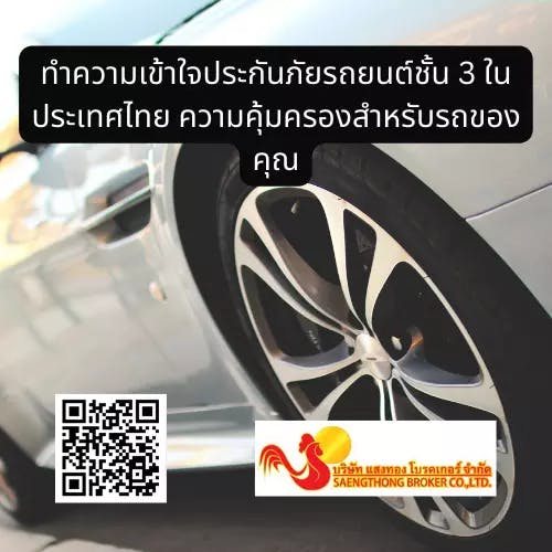 ทำความเข้าใจประกันภัยรถยนต์ชั้น 3 ในประเทศไทย ความคุ้มครองสำหรับรถของคุณ